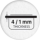 4/1 mm 