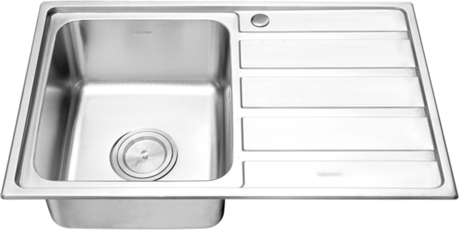 Chậu chén inox sus 304 Erowin 1 HỘC - 8050VM