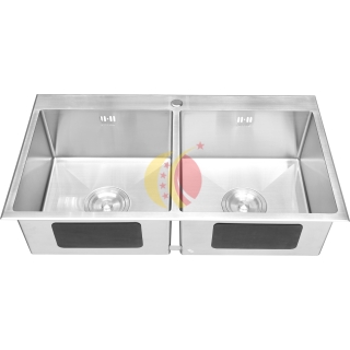 CHẬU RỬA 2 HỘC - 8548VC