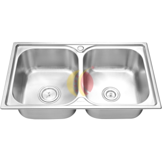 CHẬU RỬA 2 HỘC - 8349LK