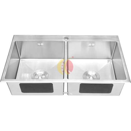 CHẬU RỬA 2 HỘC - 8548VC