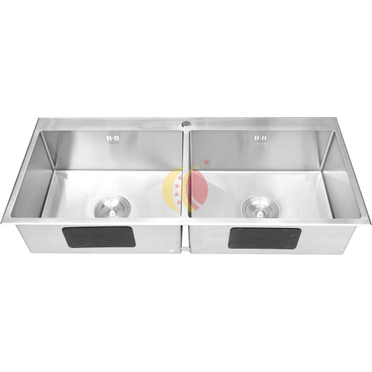 CHẬU RỬA 2 HỘC - 12050VCD